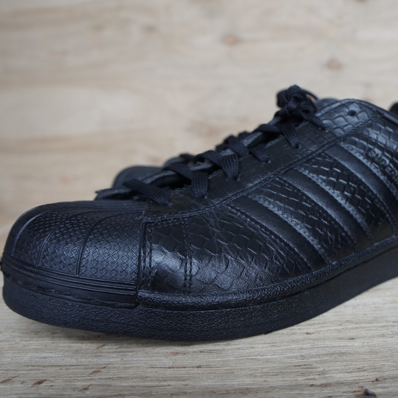 ADIDAS Superstar Snakeskin Trainers/ Size 10 - Picture 2 of 8